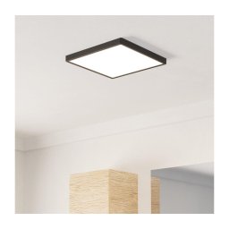 Plafonieră LED pentru baie Eglo FUEVA LED/13W/230V 29x29 cm IP44 negru - 901331