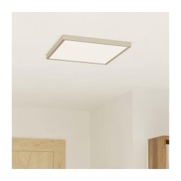 Eglo 901323 - Plafonieră LED FUEVA, 17,5 W, 230 V, 2700/4000/6500 K, 39 x 39 cm, crom