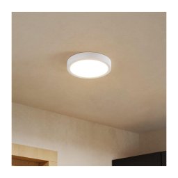 Eglo 901307-LED Plafonieră FUEVA, LED 11,5 W, 230 V, 2700/4000/6500 K, Ø21,1 cm, alb