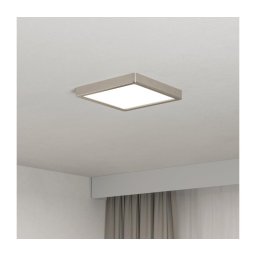 Eglo 901321 - Plafonieră LED FUEVA, 10,5W/230V, 2700/4000/6500K, 22x22 cm, crom