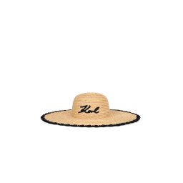 KARL LAGERFELD Șapcă K/Signature Beach Hat B1W46084 106 natural