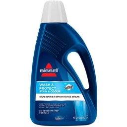 Solutie pentru covoare si tapiserii Wash&Protect Stain&Odour, Bissell, 1.5 litri