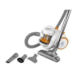 Aspirator Hyundai HYUVC009 fara sac de praf, Alb/Auriu