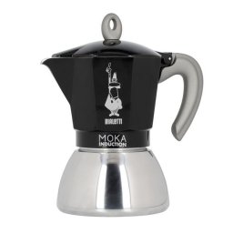 Bialetti Filtru de cafea Moka Inductie 6 cesti negru