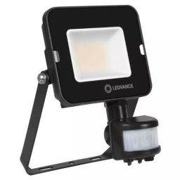 Proiector LED LEDVANCE cu senzor de miscare si lumina 20W, 2000lm, temperatura de culoare neutra (4000K), IP65, IK06, distanta detectie de la 2m pana la 12m
