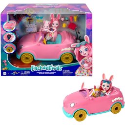 Set de joaca Bree Bunny si Bunnymobilul Enchantimals