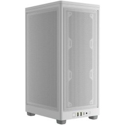 Carcasa Corsair 2000D AIRFLOW Mini-ITX small-form-factor, fara sursa, Alb