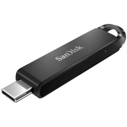 Memorie USB SanDisk Ultra®, 128GB, USB 3.1 Type-C, Negru