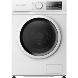 Masina de spalat rufe slim Heinner HWM-M814IVSMNA+++, 8 kg, 1400 rpm, Clasa A, Motor inverter, Display digital, Blocare acces copii, Alb