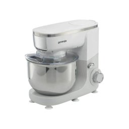 Robot de Bucatarie Gorenje MMC1005W, Vas 4.5l, 1000W, 6 trepte viteza, Alb-Argintiu