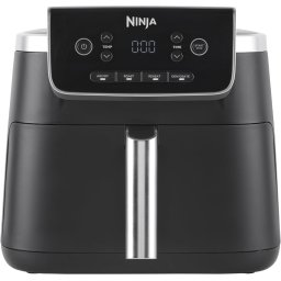 Friteuza fara ulei Airfryer Ninja AF140EU, 2000W, 4.7 L, 4 functii de gatit, negru