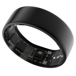 Smart Ring Ultrahuman Ring Air UHRA-MG-13, Bluetooth BLE5, HRV, VO2 Max, Android/iOS, Monitorizare ritm cardiac, Saturatie Oxigen, Autonomie 6 zile, 24.05 mm, Gri