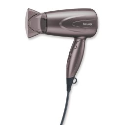 Uscator de par Beurer HC17 pentru voiaj, 1600 W, Negru,Bronz