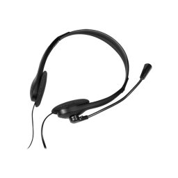Casti cu Microfon Logilink HS0052, Microfon, Jack 3.5mm Negru (HS0052)