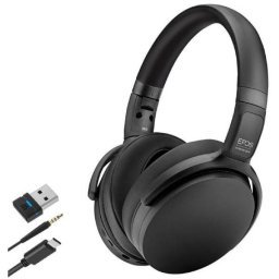 Casti Over-Ear Bluetooth profesionale Adapt 360 Sennheiser, MicroUSB, Noise Canceling, Negru