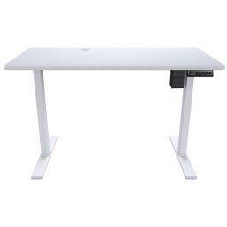 Birou Gaming Cougar CGR Royal Mossa 120, Inaltime ajustabila, Reglabil electric, Alb