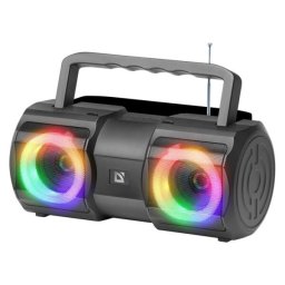 Boxa portabila bluetooth Defender, BT/FM/USB/TF/AUX si iluminare Led