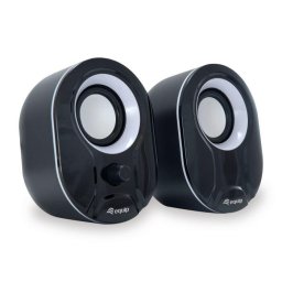 Difuzoarele Stereo 2.0 Speaker(245333) pentru computer, Alb-Negru