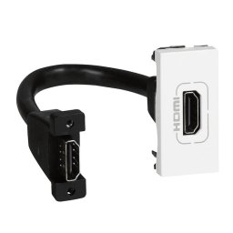 Priza Legrand HDMI Tip A cu cablu alb (78778)