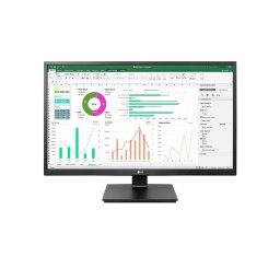 Monitor IPS LED LG 27" 27BN55UP-B, UHD (3840 x 2160), HDMI, DisplayPort, Pivot, Negru