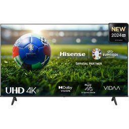 Televizor LED Hisense 50A6N, 127 cm, 50", Ultra HD 4K, Smart TV, WiFi, CI+, 3840 x 2160 pixeli, Negru