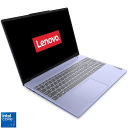 Laptop Lenovo IdeaPad Slim 5 15IRH9R, Procesor Intel® Core™ 7 240H pana la 5.2GHz, Display 15.3" WUXGA, IPS, Memorie 32GB LPDDR5x RAM, SSD 1TB, Intel® Graphics, Free DOS, Violet 83J60003RM (INT Keyboard)