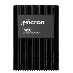 SSD, Micron, 7450 MAX, 800 GB, U.3 PCIe 4.0 (NVMe), Negru