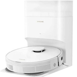 Robot de aspirare cu mop Dreame L10s Plus RLL42SD, mop rotativ, statie automata de golire 4l, 7000Pa , rezervor praf 0.35l, rezervor apa 0.23l, baterie 5200mAh, alb