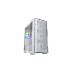 Carcasa COUGAR UNIFACE RGB, Mid Tower, tempered glass, Alb