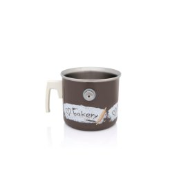 Oala pentru gatit la abur 2l Bakery Metalac email/16cm/2l