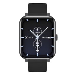 Ceas inteligent MyPhone Classic 2, 1,85", 240x284 pixeli, IP65, Bluetooth, GPS, Negru
