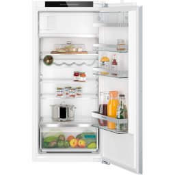 Frigider incorporabil Siemens KI42LADD1 iQ500, 187 l, clasa energetica D, HyperFresh cu reglare umiditate, SuperCool, SoftClosing, MultiAirflow, Alb