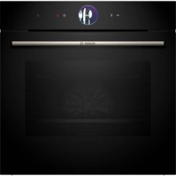 Cuptor incorporabil, Bosch, HBG7764B1, Serie 8, 71l, 14 moduri de gatit, TFT TouchDisplay Plus, PerfectBake Plus, PerfectRoast Plus, Clasa energetica A+, Negru