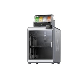 Imprimanta 3D CREALITY K2 PLUS COMBO, Tehnologie FDM, Volum printare: 350*350* 350mm, Dimensiuni imprimanta: 495*515*640mm, Greutate: 35Kg, Viteza printare: 600mm/s max, Acuratete: 100mm±0.1mm, Inaltime strat: 0.05-0.3mm, Extruder: Dual-gear direct