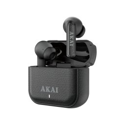 Casti Audio Akai BTE-J700HAENC, in ear,cu 4 microfoane, BT, Hybrid ANC&ENC, Negru