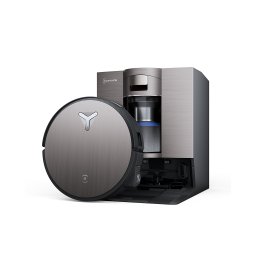 Aspirator robot Ecovacs Deebot X11 OmniCyclone, 19.500 Pa, OZMO Roller, TruEdge 3.0, Smart Wet&Dry, ZeroTangle 3.0, Recipient praf 0.22 l, Rezervoare apa 0.11 l, Negru