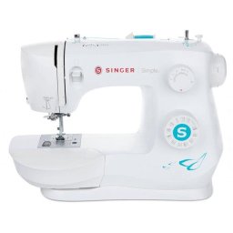 Masina de cusut electrica SINGER Simple 3337, Automatica, Alb