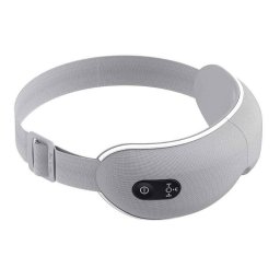 Aparat de masaj smart Havit EM1601 pentru ochi, Bluetooth, 3 trepte, Cablu inclus, ideal pentru odihnirea ochilor, Gri