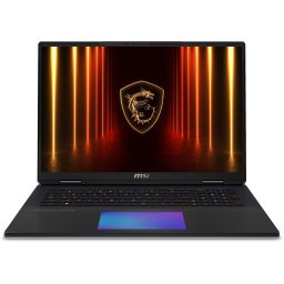 Laptop MSI Titan 18 HX AI, Intel Core Ultra 9 285HX, 18 inch, RAM 64 GB, SSD 6 TB, GeForce RTX 5080, Windows 11, Negru