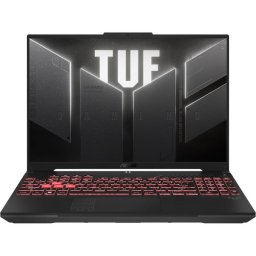 Laptop ASUS TUF Gaming A16 FA607NUG-RL117, Procesor AMD Ryzen™ 7 7445HS pana la 4.7 GHz, 16 inch, Full HD+, 144Hz, 16GB RAM, 512GB SSD, nVidia GeForce RTX 4050 6GB, No OS, Negru/Gri