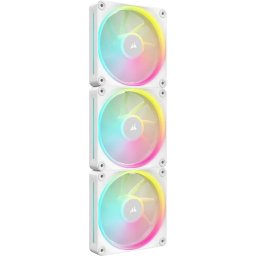 Ventilatoare CORSAIR iCUE LINK LX120 RGB WHITE, triple pack