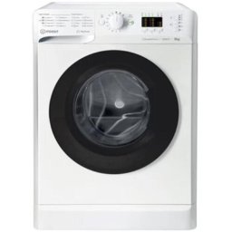 Masina de spalat rufe Slim Indesit New MyTime MTWSA61294WKEE, 6 kg, 1200 rpm, Clasa C, Fast Cycles, Motor Inverter, Display LED, Alb