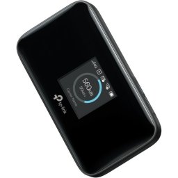 Router wireless TP-LINK M7750, hotspot mobil 4G LTE, Dual-Band, 2.4 GHz - 300 Mbps, 5 GHz - 867 Mbps, USB, Negru