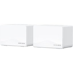 Router wireless MERCUSYS Gigabit Halo H25BE, BE3600, Dual-Band, WiFi 7, 2.4 GHz - 688 Mbps, 5 GHz - 2880 Mbps, 2 bucati