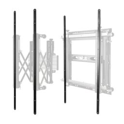 Brate adaptoare de interfata VESA, B-Tech BT7565/B V2, VESA 600 x 900, Negru