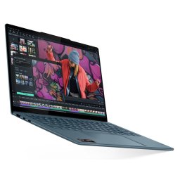 Laptop Lenovo YOGA Slim 7 14, Procesor AMD Ryzen AI 5 340, Display 14"-WUXGA-OLED, RAM 16GB, SSD 512GB, Placa video integrata AMD Radeon™ 840M, Windows 11 Home