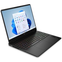 Laptop Gaming HP Omen 16-ap0013nw, Procesor AMD Ryzen AI 7 350, Display 16" 2K 144Hz, RAM 24GB, SSD 1TB, Placa video dedicata NVIDIA GeForce RTX 5060 8GB, Windows 11 Home, Negru