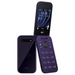 Telefon mobil pliabil HMD 2660 Flip TA-1711, Dual SIM, 64MB RAM, 128MB, 4G LTE,Violet