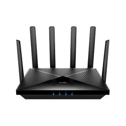 Router wireless Cudy LT700, Banda dubla (2.4 GHz/ 5 GHz), Wi-Fi 5 (802.11ac), 4G LTE, slot SIM, Negru