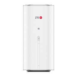 Router wireless ZTE G50, 5G, WiFi 7 pana la 3570 Mbps, Viteza transfer pana la 2.92 Mbps, Banda duala 2.4 GHz si 5 GHz, Alb